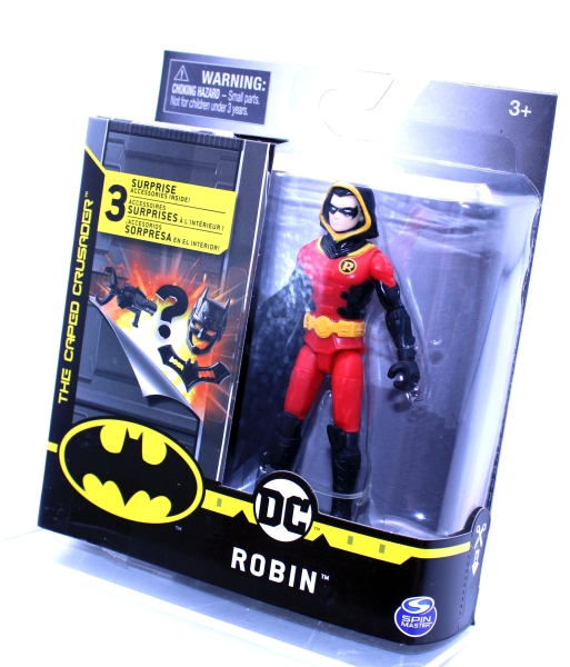 DC Comics Batman the caped crusader Actionfigur "Red Robin Hooded" von Spin Master